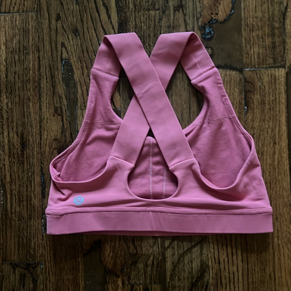 Pink Lululemon Sports Bra